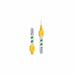 TePe Original Yellow Interdental Brush (ISO Size 4 0.7 mm)/For easy and thorough cleaning of interdental spaces/ 1 interdental brush