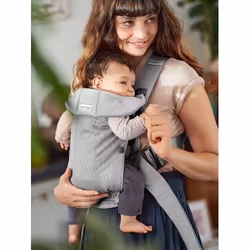 Childhome BB021018 baby carrier Baby carrier backpack Cotton, Elastane, Polyester Grey - Additional view 4