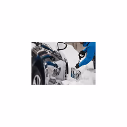 Auto Snow Shovel Length 71 cm Aluminium BlackSilver 1000740