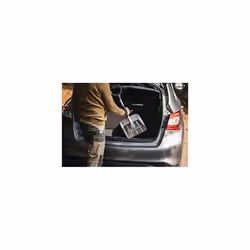 Auto Snow Shovel Length 71 cm Aluminium BlackSilver 1000740