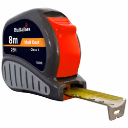 Hultafors 358213 TL8ME Tri-Lok Pocket Tape 8m/26ft (Width 25mm)