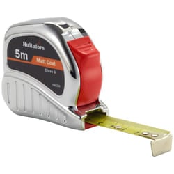 Hultafors 368103 TM5M Chrome Tri-Matic Pocket Tape 5m (Width 19mm)
