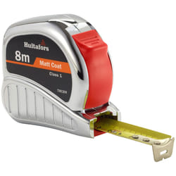 Hultafors 368203 TM8M Chrome Tri-Matic Pocket Tape 8m (Width 25mm)