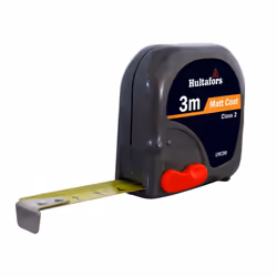 Hultafors 369003"UM 3M" Short Steel Tape - Black/Red