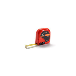 Hultafors 369103"UM 5M" Short Steel Tape - Black/Red