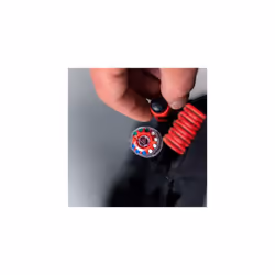 Professional deep hole marker set incl. 10 refills (red, yellow & graphite) & sharpener I I Dry marker & dispenser with non-slip clip I Carpenter's - Additional view 7
