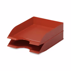 Durable BASIC, Red, Letter, A4, 253 mm, 337 mm, 63 mm