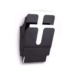 Literature holder in a modern design for displaying and presenting A4 format information. Includes 2 A4 portrait compartments ...