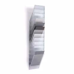 Durable FLEXIBOXX, 12 shelves, Transparent, A4, 240 mm, 135 mm, 1115 mm