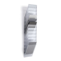 Durable FLEXIBOXX literature rack 12 shelves Transparent