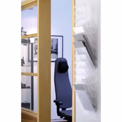 Durable FLEXIBOXX literature rack 12 shelves Transparent - Additional view 4