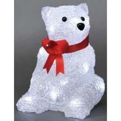 Konstsmide Acrylic sitting bear, LED 16 bulb(s)