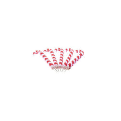 Christmas Outdoor Figures Decoration/Outside Lights LED Acrylic Festive Candy Canes/Outdoor Lighting (IP44) / 80 Cool White LEDs/Transparent Cable