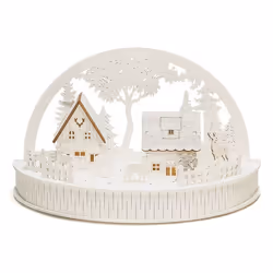 Konstsmide 3280-210, Light decoration figure, White, Wood, Ambience, Bedroom, Cafe, Children's room, Corridor, Home office, H ...