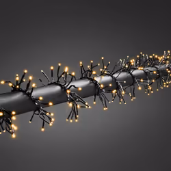 Konstsmide 3866-800, Garland, Plastic, Black, 1.35 m