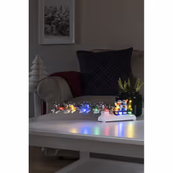 Konstsmide Snowmen in sledge Light decoration figure 10 bulb(s) LED 0.6 W