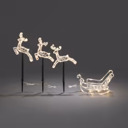 Konstsmide 4447-103EE, Light decoration figure, Transparent, Polyvinyl chloride (PVC), Ambience, IP44, CE