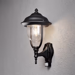 Konstsmide 7235-750, 1 bulb(s), IP44, Black