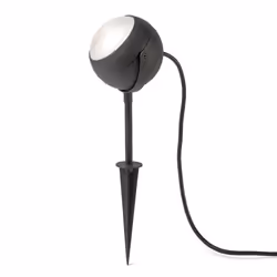 Konstsmide 7529-750, Black, Aluminium, IP44, 1 bulb(s), 20000 h, 3000 K