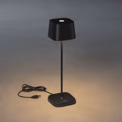 Konstsmide Capri table lamp 2.2 W LED Black - Additional view 8