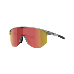 Bliz Hero Sports Sunglasses TR90 Frame Anti Slip UV Protection Lens - Transparent, Brown/Red