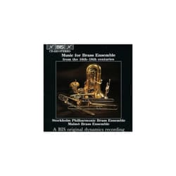 Music for Brass Ensemble from the 16th-18th Centuries CD (1995) ***NEW***