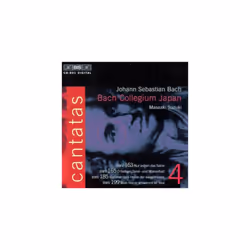 Bach: Cantatas, Vol 4 (BWV 199, 165, 185, 163) /Bach Collegium Japan <ul> Suzuki
