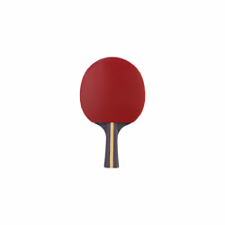 Trinity 3-Star Table Tennis Bat, Black/Red
