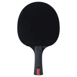 Prestige 5-Star Table Tennis Bat, Black/Red