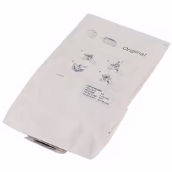Nilfisk DUST BAG 10L 10PCS, Dust bag, Drum vacuum, 10 L, Nilfisk, GD1010, GDS1010, HDS1010, SALTIX 10, VP100, VP300 eco, 10 p ...