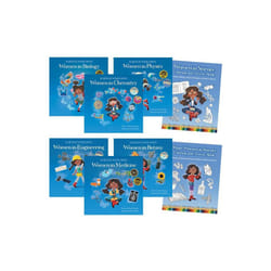 Science Naturally / Platypus Media 978-1-958629-08-6 Women in STEM with Coloring / Activity Books ( Eight Book Set)