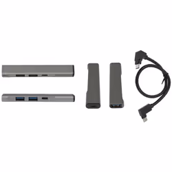 Brodit 216408, USB Type-C, USB 2.0, USB Type-C, Grey, 100 W, 1 pc(s)