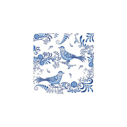 Paper+Design Animal Print Luncheon Napkins (Porcelain Bird)
