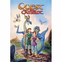 Warner Home Video Quest For Camelot, Animated film/cartoon, DVD, English, 2D, 15/05/1998, USA