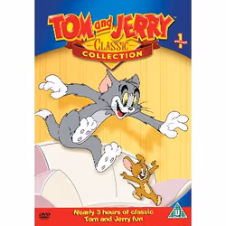 Warner Home Video Tom And Jerry: Classic Collection - Vol 1, Animated film/cartoon, DVD, English, 2D, USA, Cartoon
