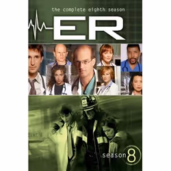 Warner Home Video ER: Season 8, DVD, English, Drama, 2D, 27/09/2001, USA