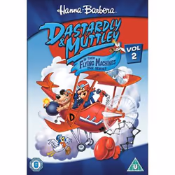 Warner Home Video Dastardly & Muttley - Vol 2, Animated film/cartoon, DVD, English, 2D, USA, Cartoon