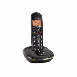 Doro PhoneEasy 105wr, DECT telephone, Speakerphone, Black