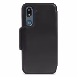 Doro 7645 mobile phone case 14.5 cm (5.7") Wallet case Black