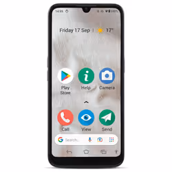 Doro 8100 Plus, 15.5 cm (6.1"), 2 GB, 32 GB, 13 MP, Android 11 Go Edition, Grey