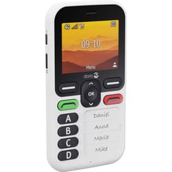 Doro Leva X10 6.1 cm (2.4") 117 g Black, White Senior phone