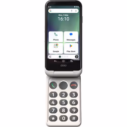 Doro Aurora A20 11.4 cm (4.5") Dual SIM Android 14 4G USB Type-C 4 GB 64 GB 3000 mAh Black, White