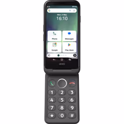 Doro Aurora A20 11.4 cm (4.5") Dual SIM Android 14 4G USB Type-C 4 GB 64 GB 3000 mAh Black