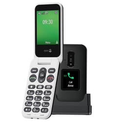 Doro Leva E30 7.11 cm (2.8") 142.7 g Black, White Feature phone
