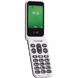 Doro Leva E30 7.11 cm (2.8") 142.7 g Black, White Feature phone - Additional view 4