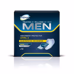 TENA 07322540016413, Incontinence liner, Man, 10 pc(s)
