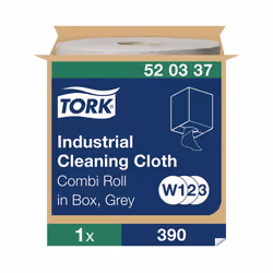 520337 Industrial Cleaning Gloth Grey (Single)