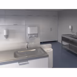 Tork 556000 toilet tissue dispenser White Plastic Bulk pack toilet tissue dispenser - Additional view 6