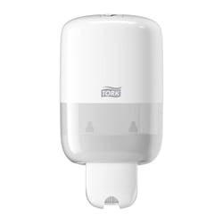 Tork Mini Liquid Soap Dispenser for Liquid Soap, Shampoo, Lotion and Toilet Seat Cleaner, Elevation - 561000 - Compact, Economical S2 Dispenser
