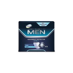 Tena For Men Level 1 Odour Control Incontinence Pads - 12 Pads